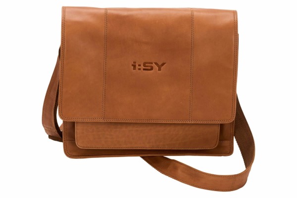 I:SY Leather-Bag für i:SY Front-Gepäckträger (cognac)